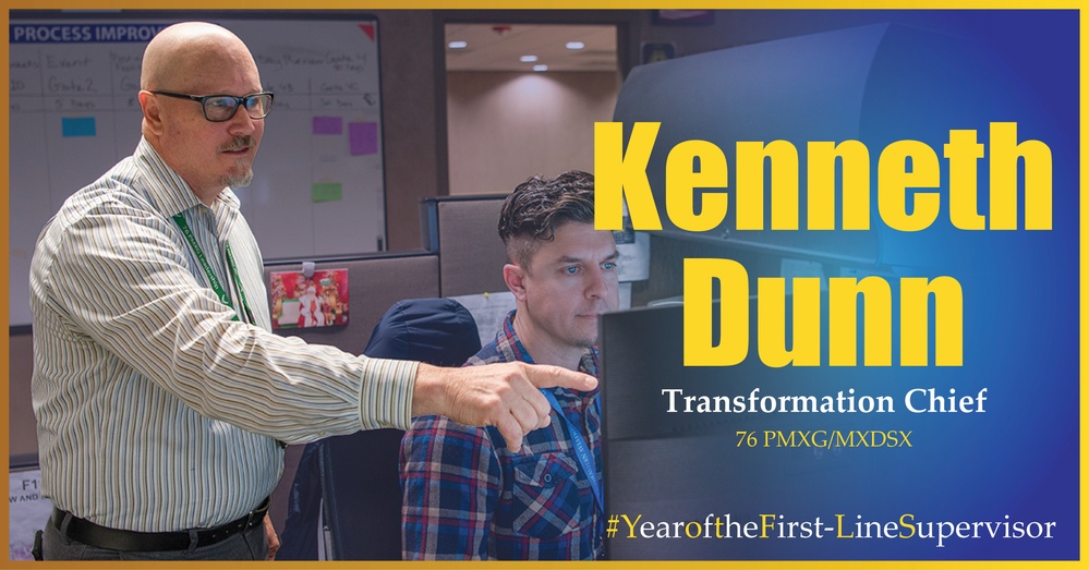 Kenneth Dunn Year of the First Line Supervisor Highlight