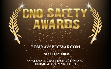 Chief of Naval Operations Expeditionary Safety Award 2024 Winners