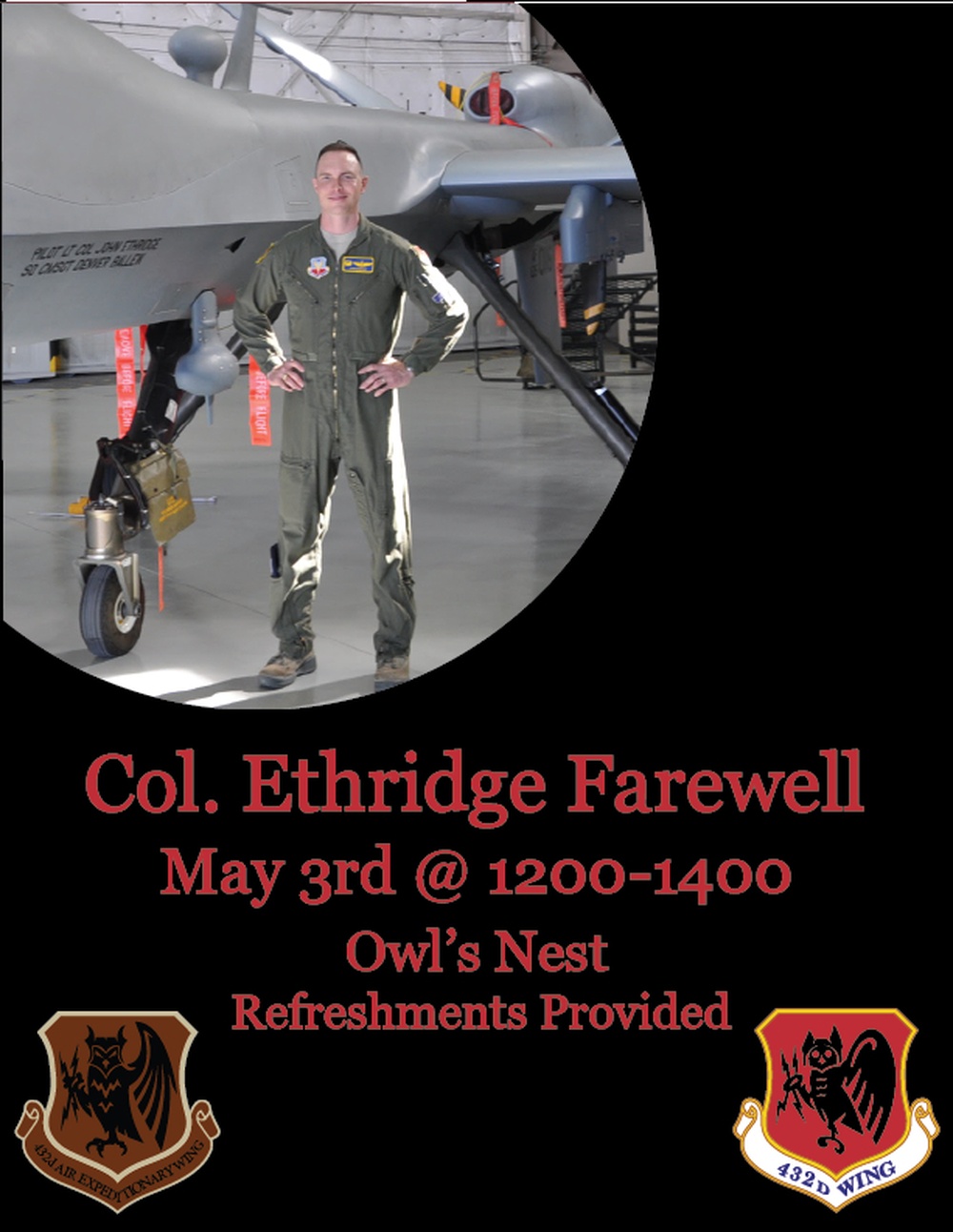 Deputy Commander Farewell Flyer