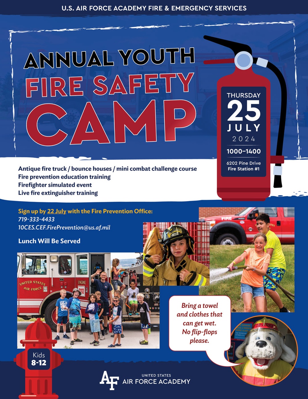 Annual Youth Fire Safety Camp