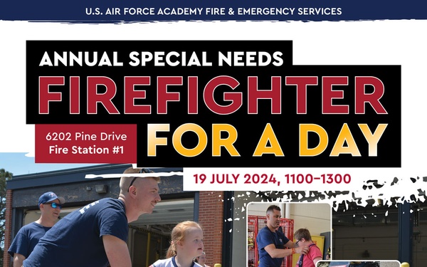 Special Needs Firefighter For A Day