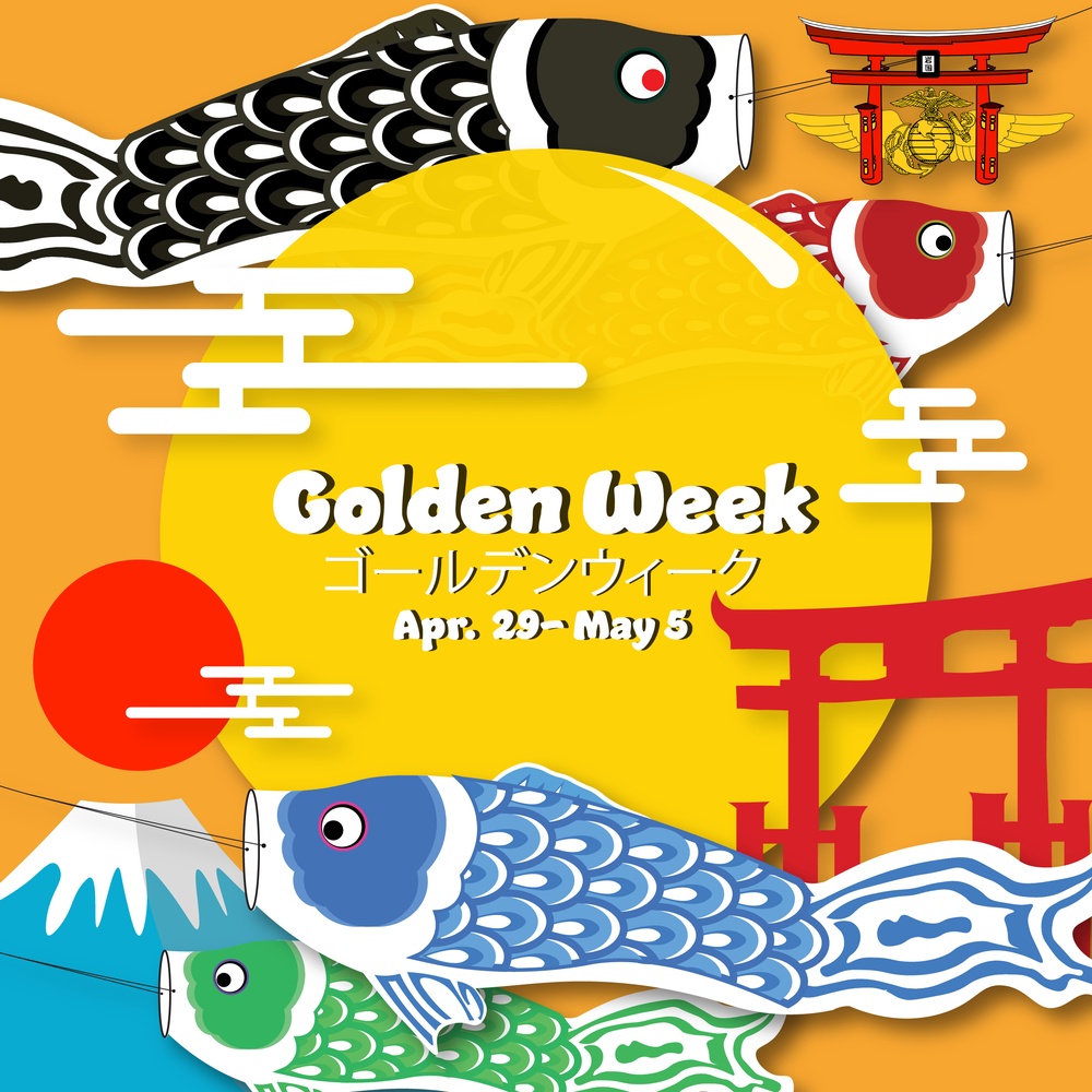 Marine Corps Air Station Iwakuni Golden Week Graphic 2024
