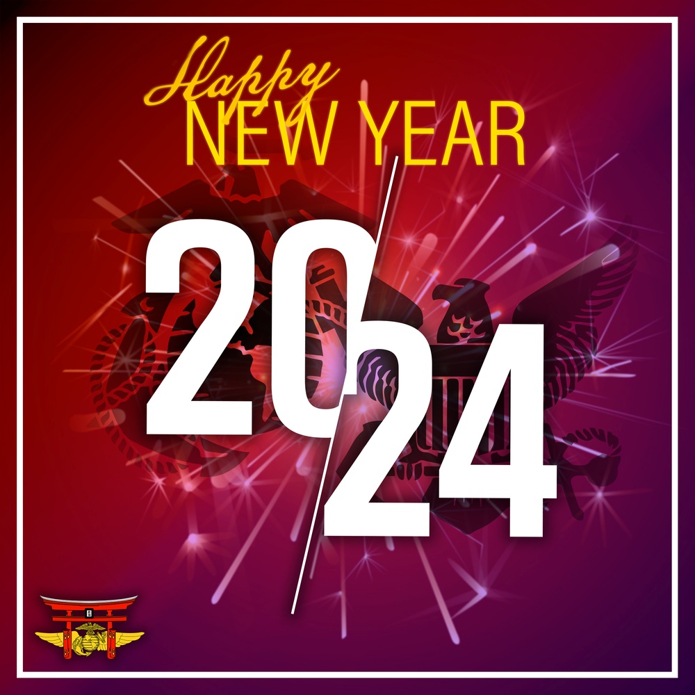 MCAS Iwakuni New Year Graphic 2024