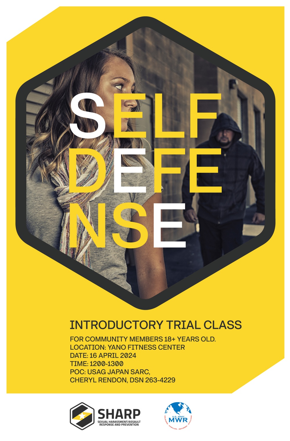 SHARP Self Defense Poster