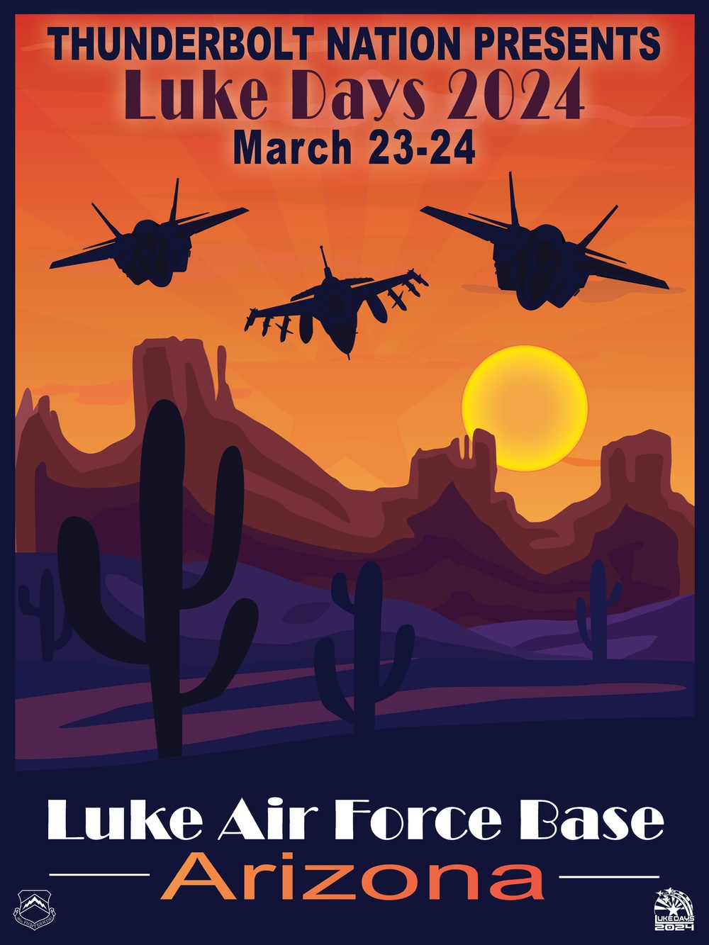 Luke AFB Air Show Poster