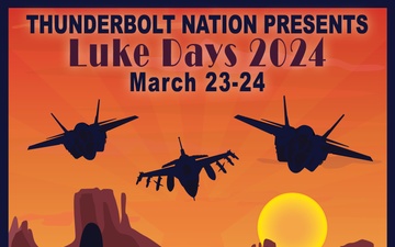Luke AFB Air Show Poster
