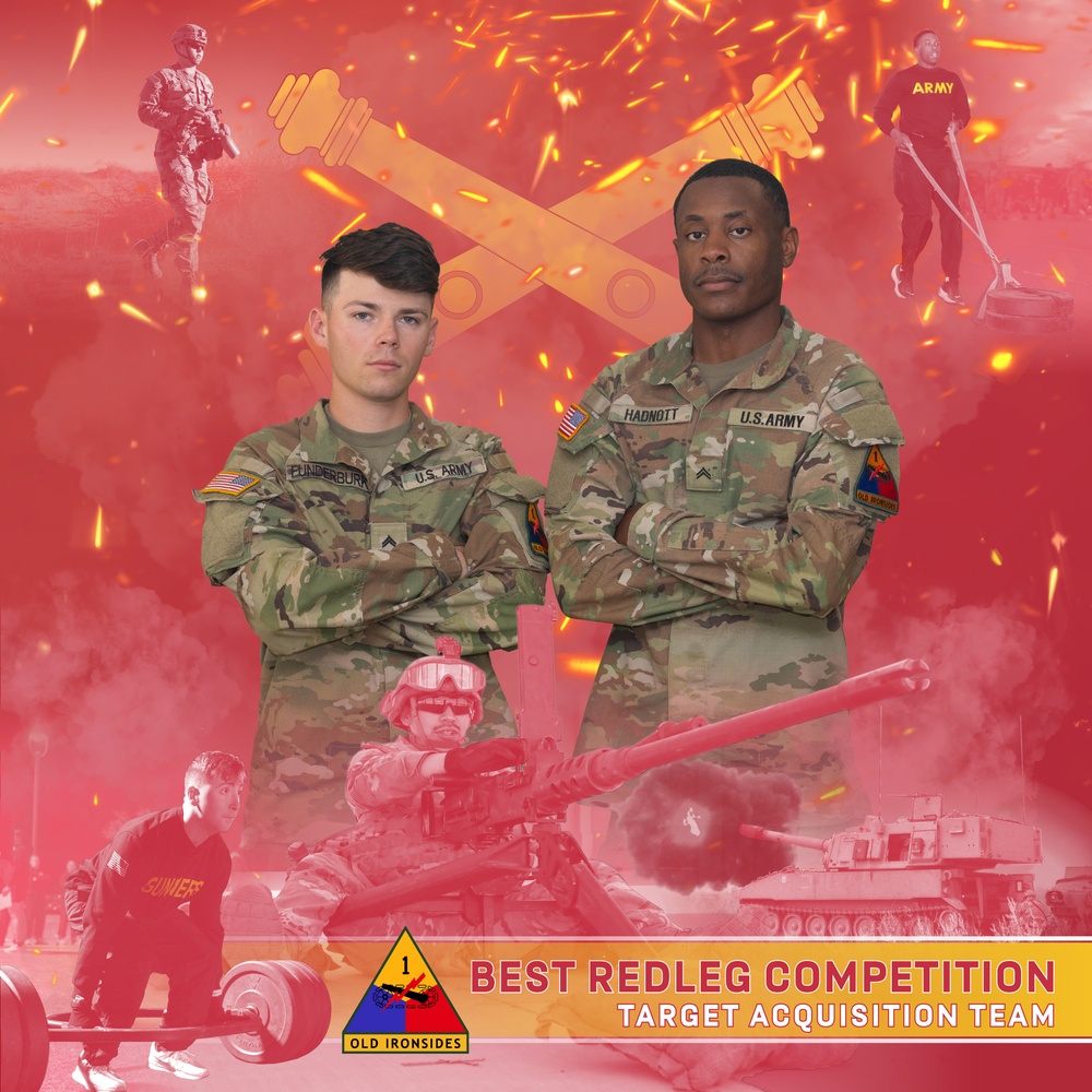 1st Armored Division Best Redleg Competition 2024