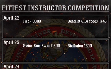 Fittest Instructor Competition Schedule 2024