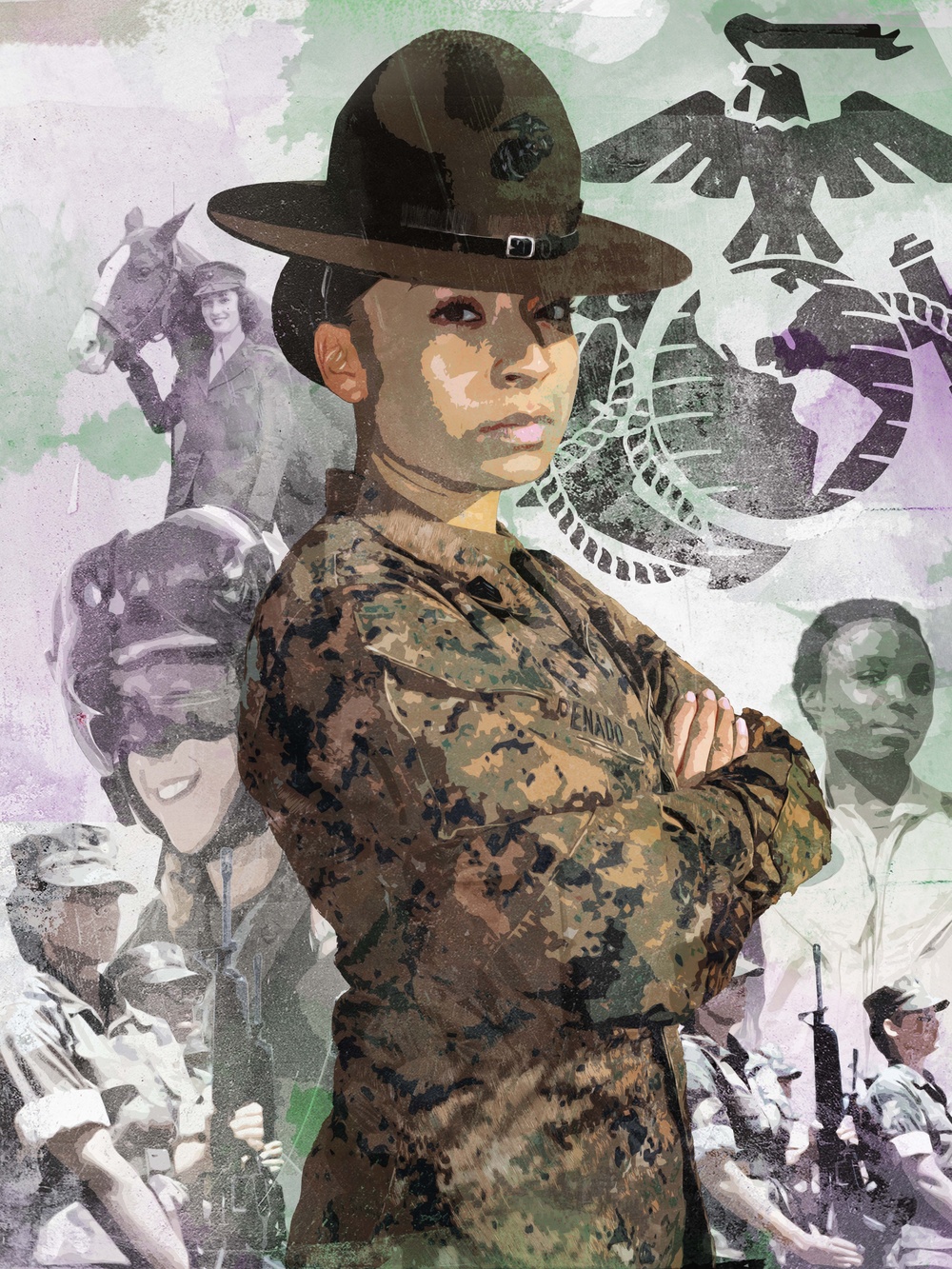 Honoring Female Marines