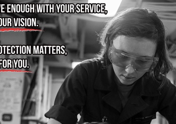 Protect your eyes with proper PPE