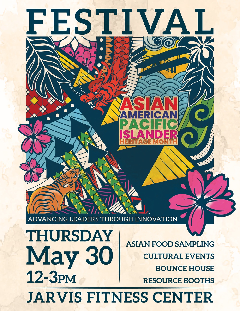 Asian American Pacific Islander Heritage Month: Festival Flyer