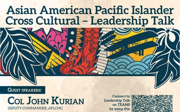 Asian American Pacific Islander Heritage Month: Panel Talk Flyer