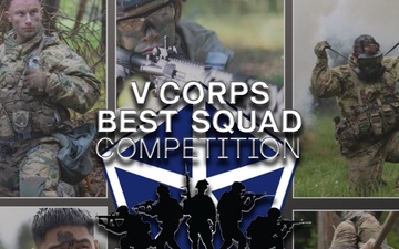 V Corps Best Squad Competition Banner