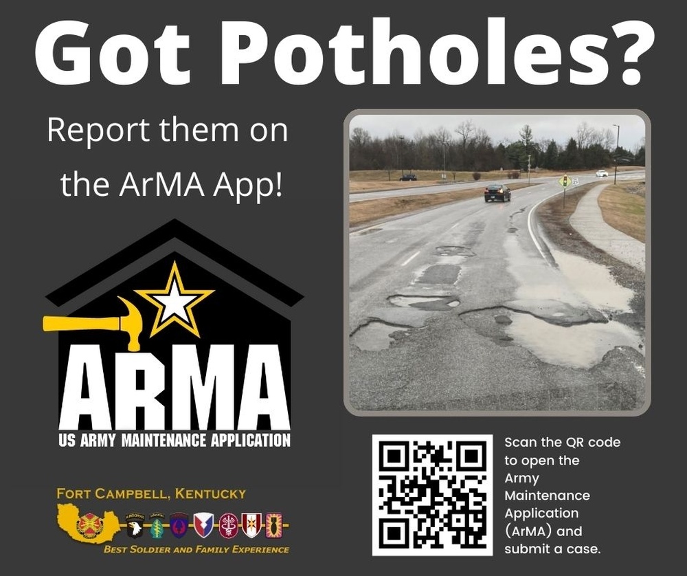 Got Potholes?