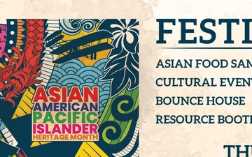 Asian American Pacific Islander Heritage Month: Festival Flyer (Landscape)