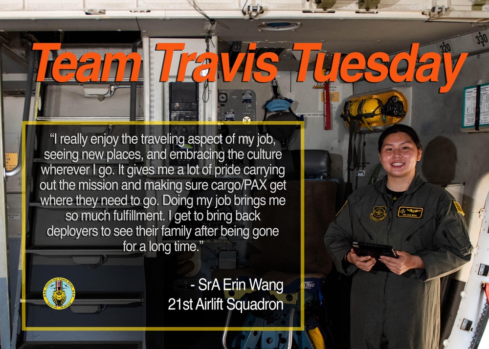 Team Travis Tuesday: Senior Airman Wang