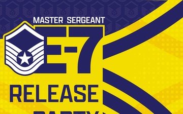 88th Air Base Wing: Master Sergeant Release Party Flyer