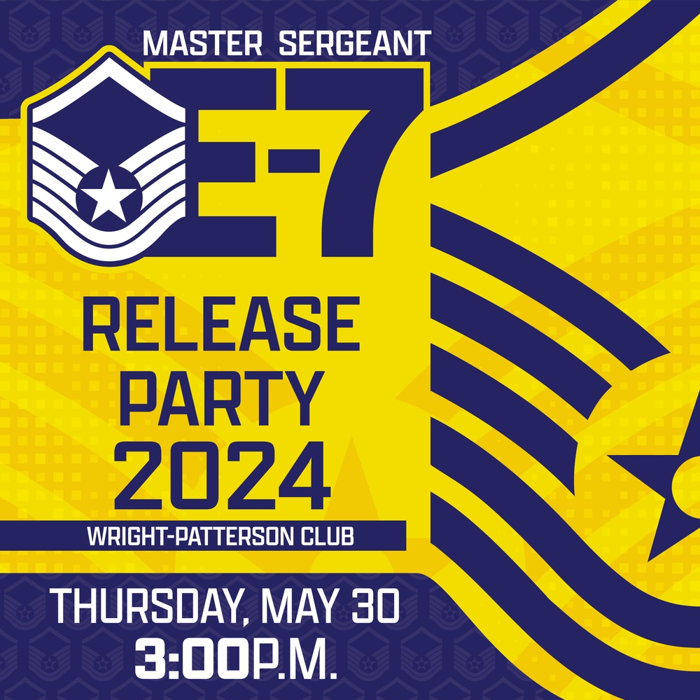 88th Air Base Wing: Master Sergeant Release Party Social Media