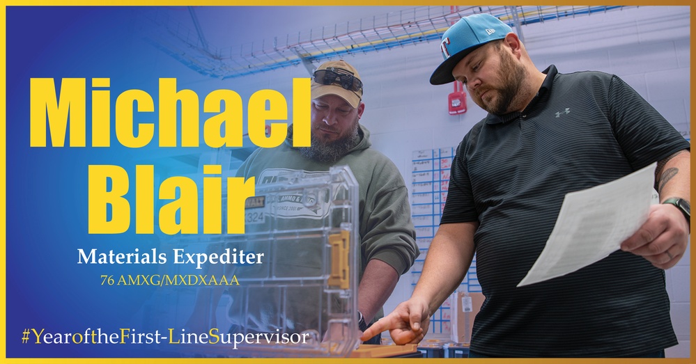 Michael Blair Year of the First Line Supervisor Highlight
