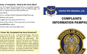 Informational Booklet for the Office of the Inspector General