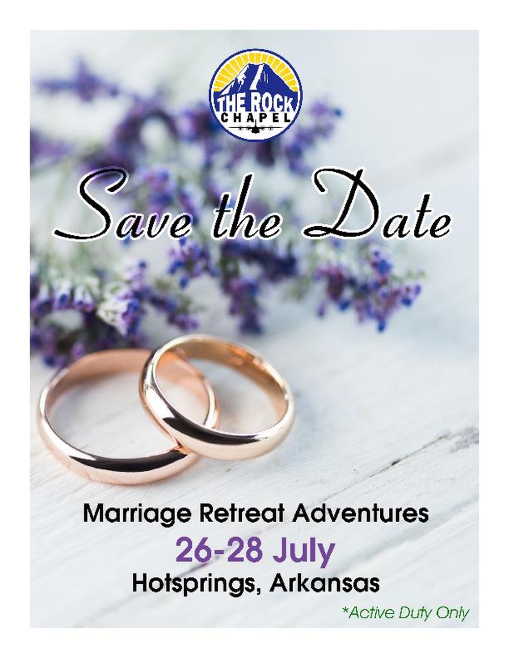 Marriage Retreat Save-the-Date