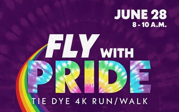 Fly with Pride Tie Dye 4k Run/Walk