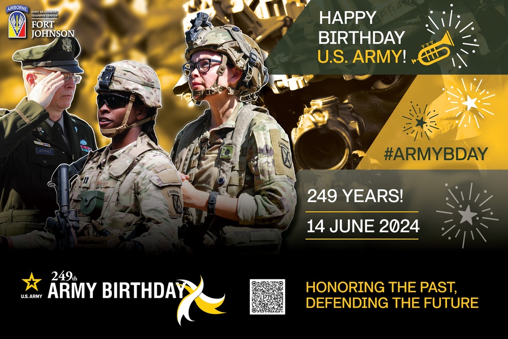 Fort Johnson Celebrates 249th Army Birthday