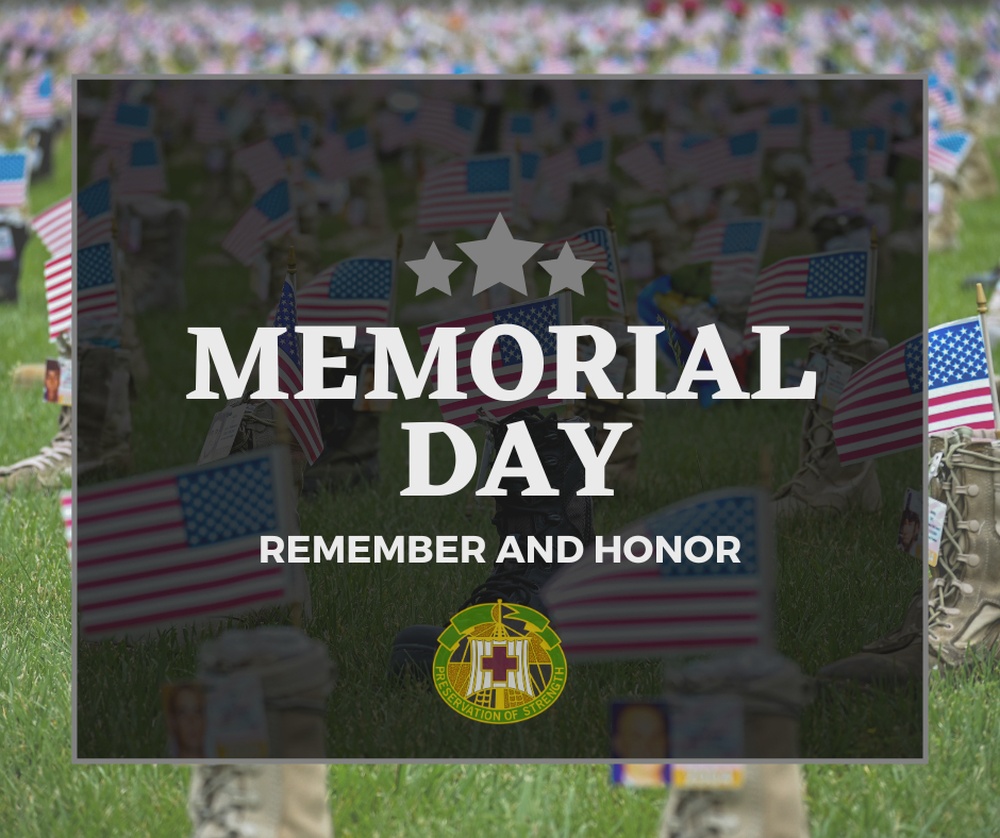 Memorial Day: Remember and Honor