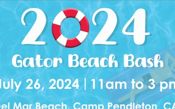 2024 Gator Beach Bash flyer