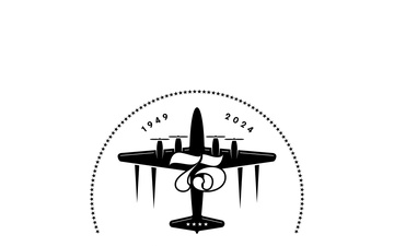 Berlin Airlift 75th Anniversary Logo (Black)