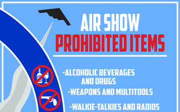 Wings Over Whiteman Prohibited Items