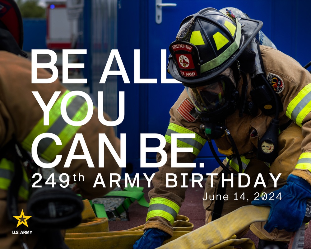 U.S. Army 249th Birthday Graphic