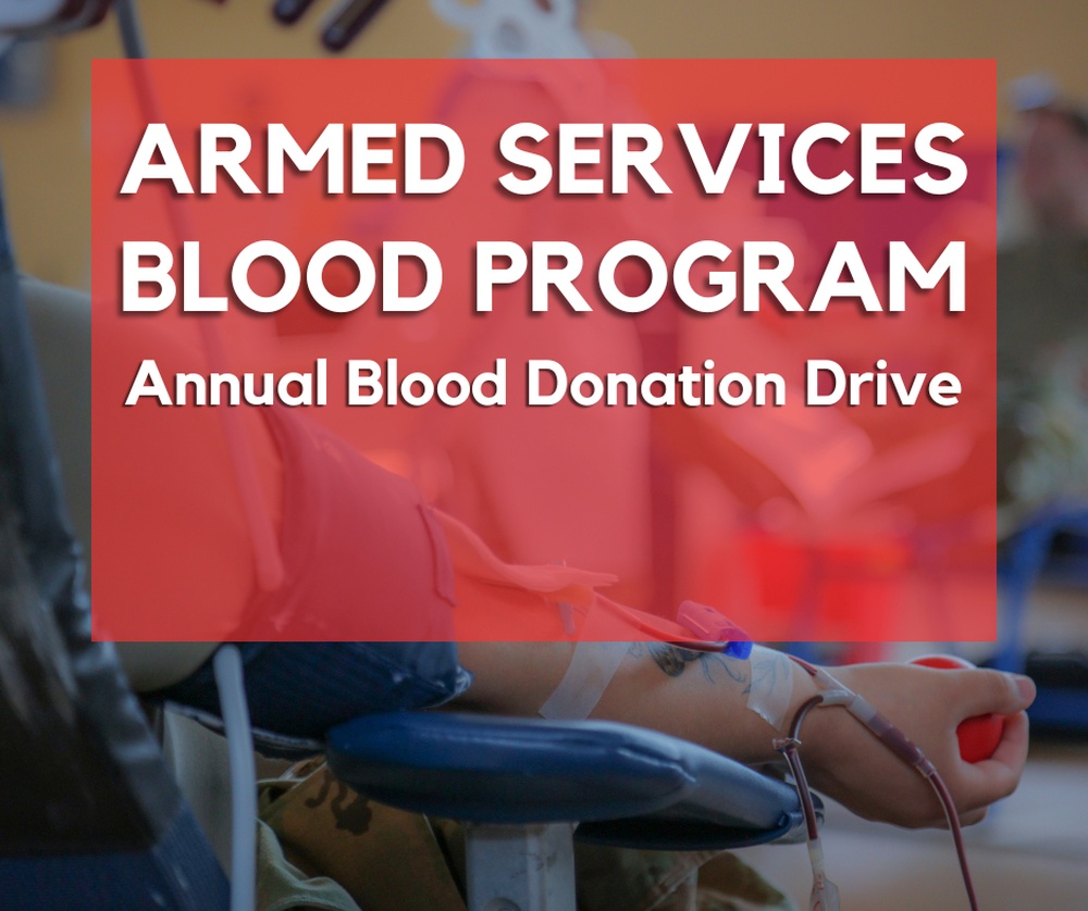 Annual Armed Services Blood Program