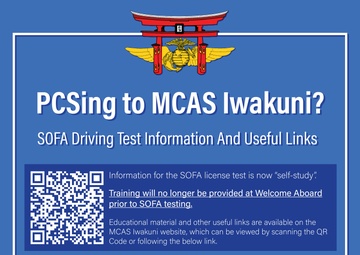 Sofa Driving Test Information
