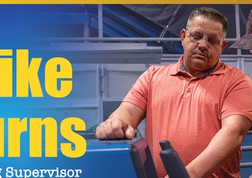 Mike Burns Year of the First Line Supervisor Highlight