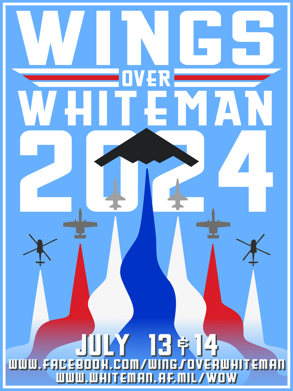 Wings Over Whiteman Poster