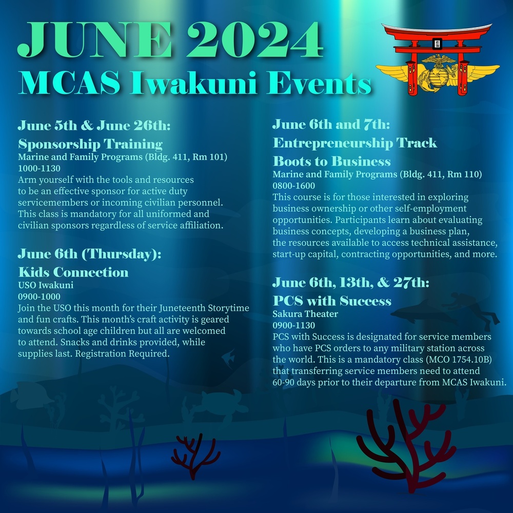 Marine Corps Air Station Iwakuni June 2024 Bulletin