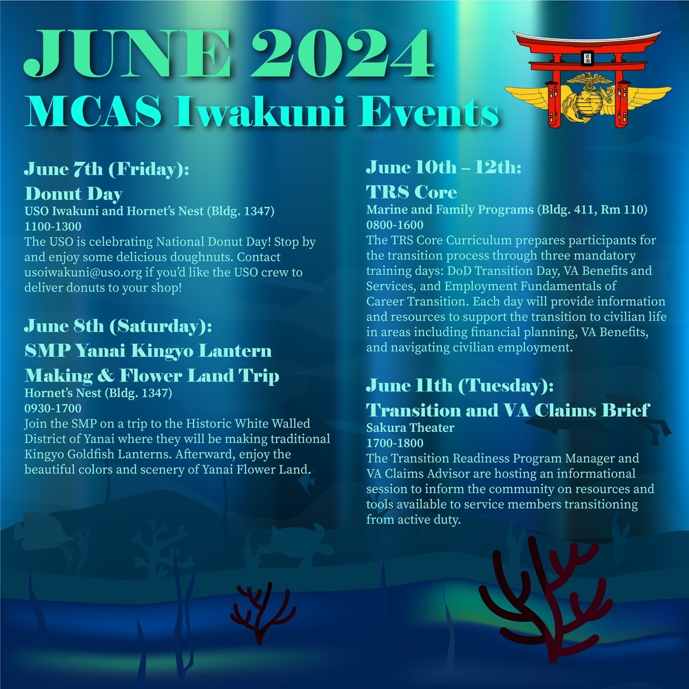 Marine Corps Air Station Iwakuni June 2024 Bulletin