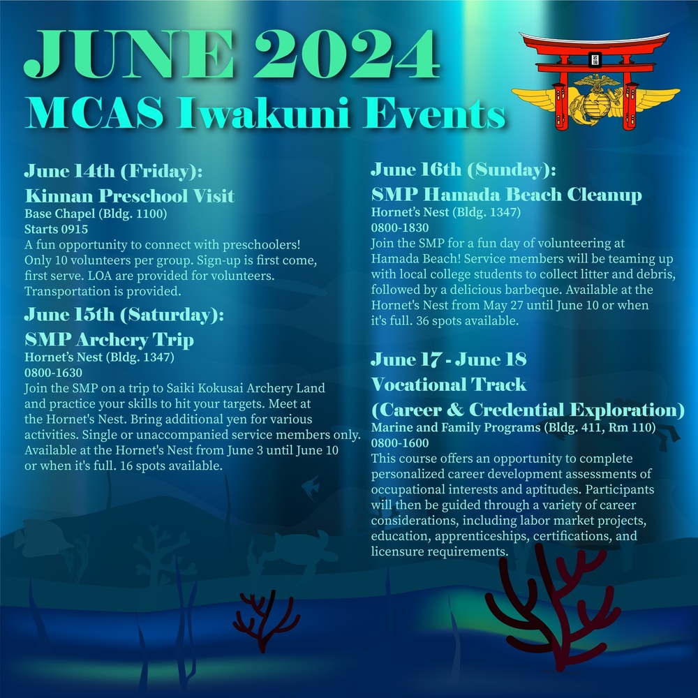 Marine Corps Air Station Iwakuni June 2024 Bulletin