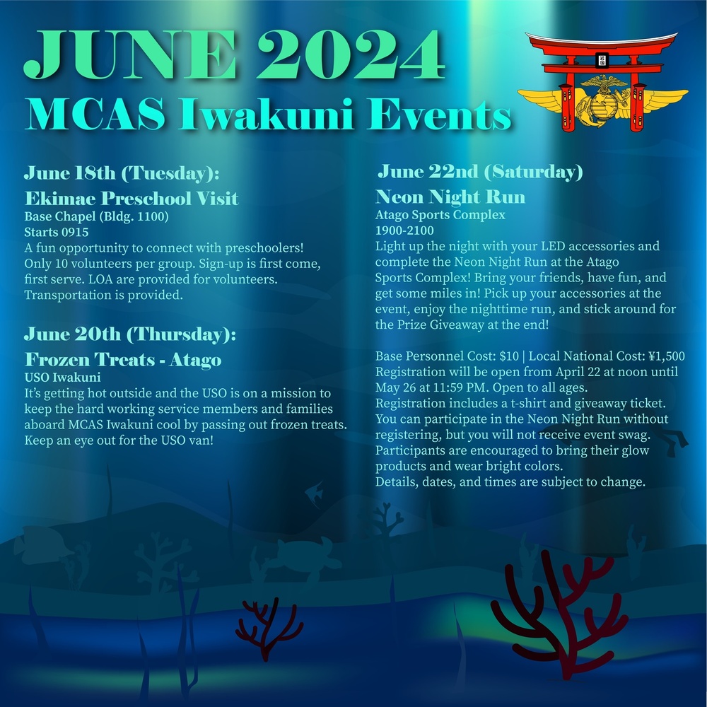 Marine Corps Air Station Iwakuni June 2024 Bulletin