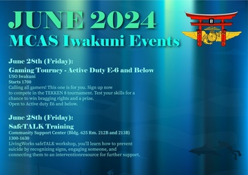 Marine Corps Air Station Iwakuni June 2024 Bulletin