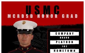 Bravo Company Honor Graduate