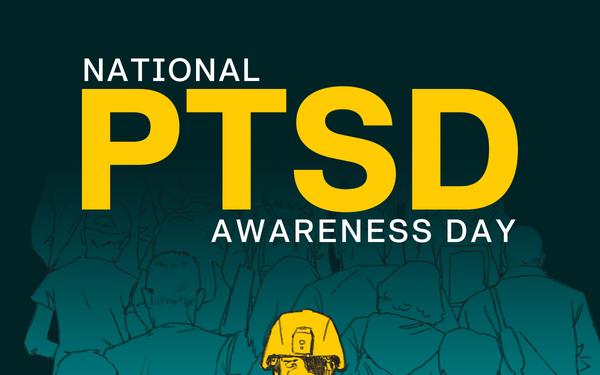 National PTSD Awareness Day Graphic