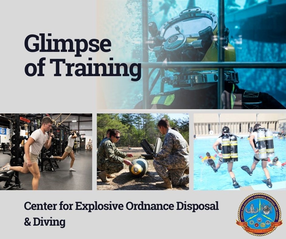 Glimpse in Training: Center for Explosive Ordnance Disposal and Diving