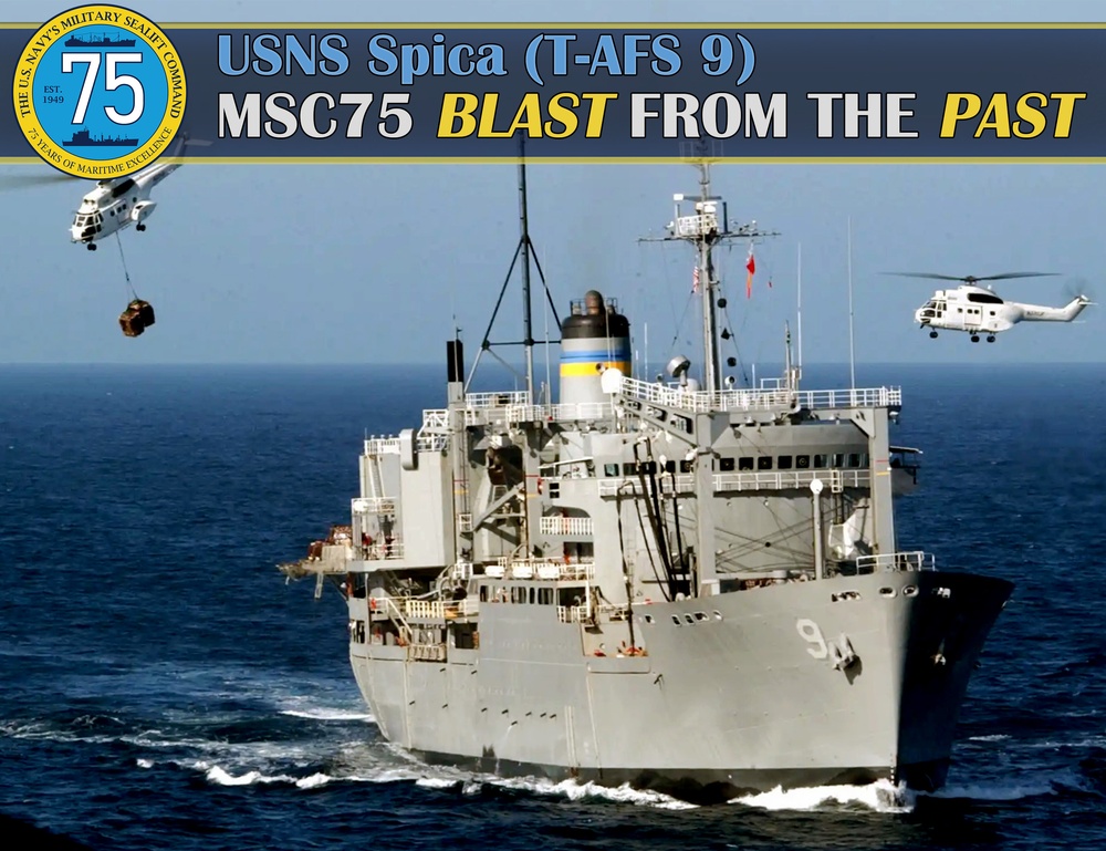 MSC75 Blast From The Past - USNS Sirius (T-AFS 8)