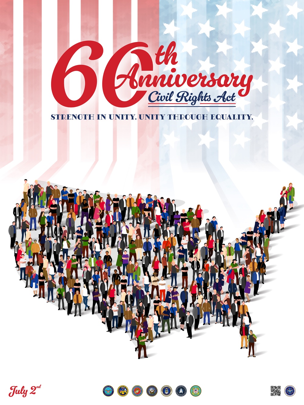 Civil Rights Act 60th Anniversary Poster