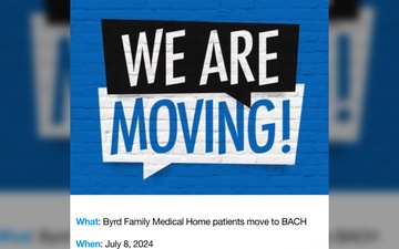 Byrd Clinic Relocation