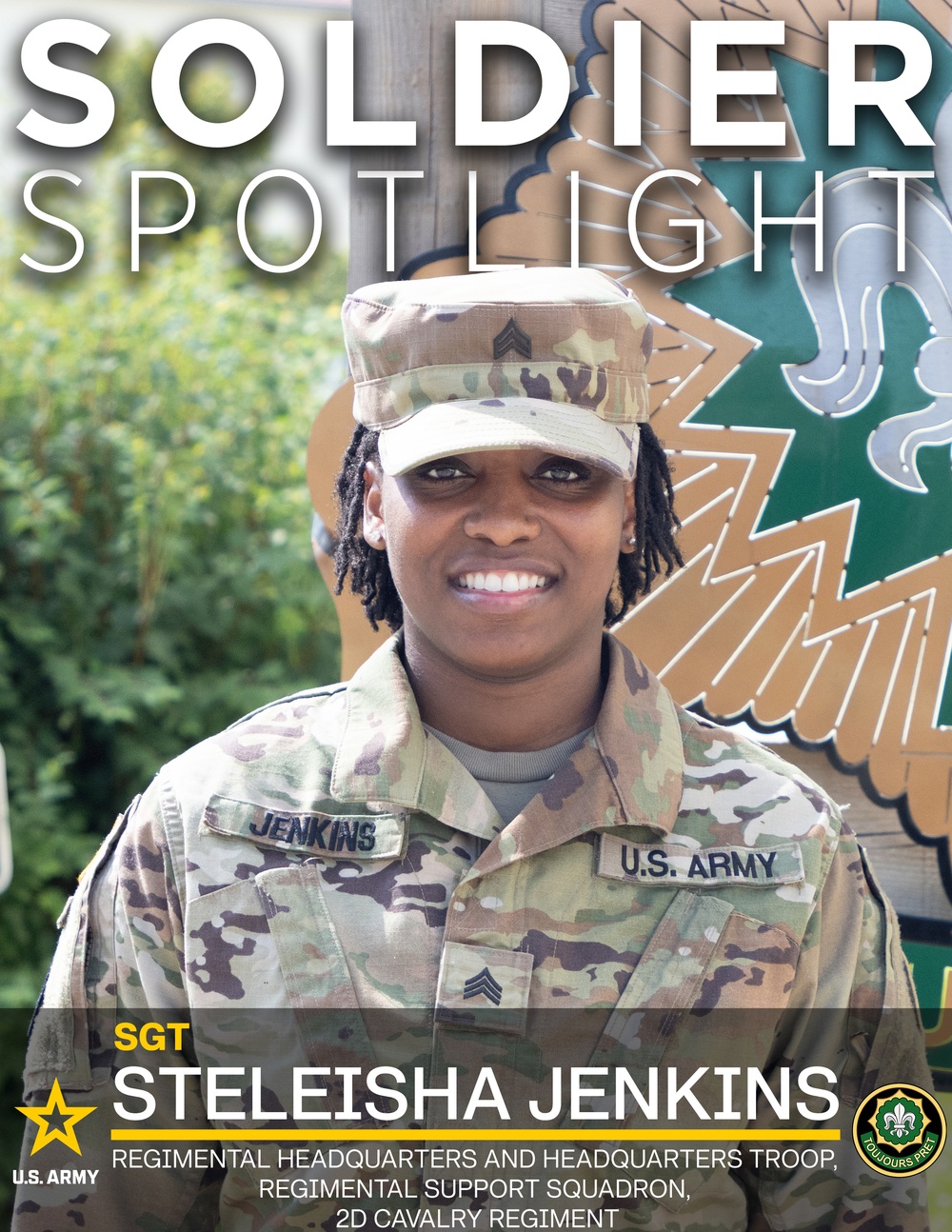 Soldier Spotlight: Sgt. Steleisha Jenkins, 2CR