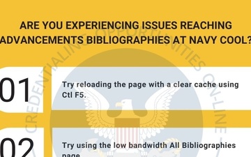 Experiencing Issues with Accessing BIBs at Navy COOL?