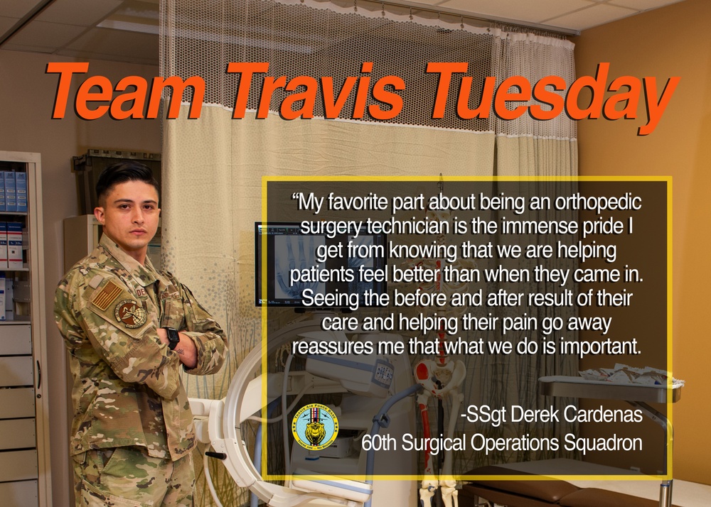 Team Travis Tuesday: Staff Sgt. Cardenas